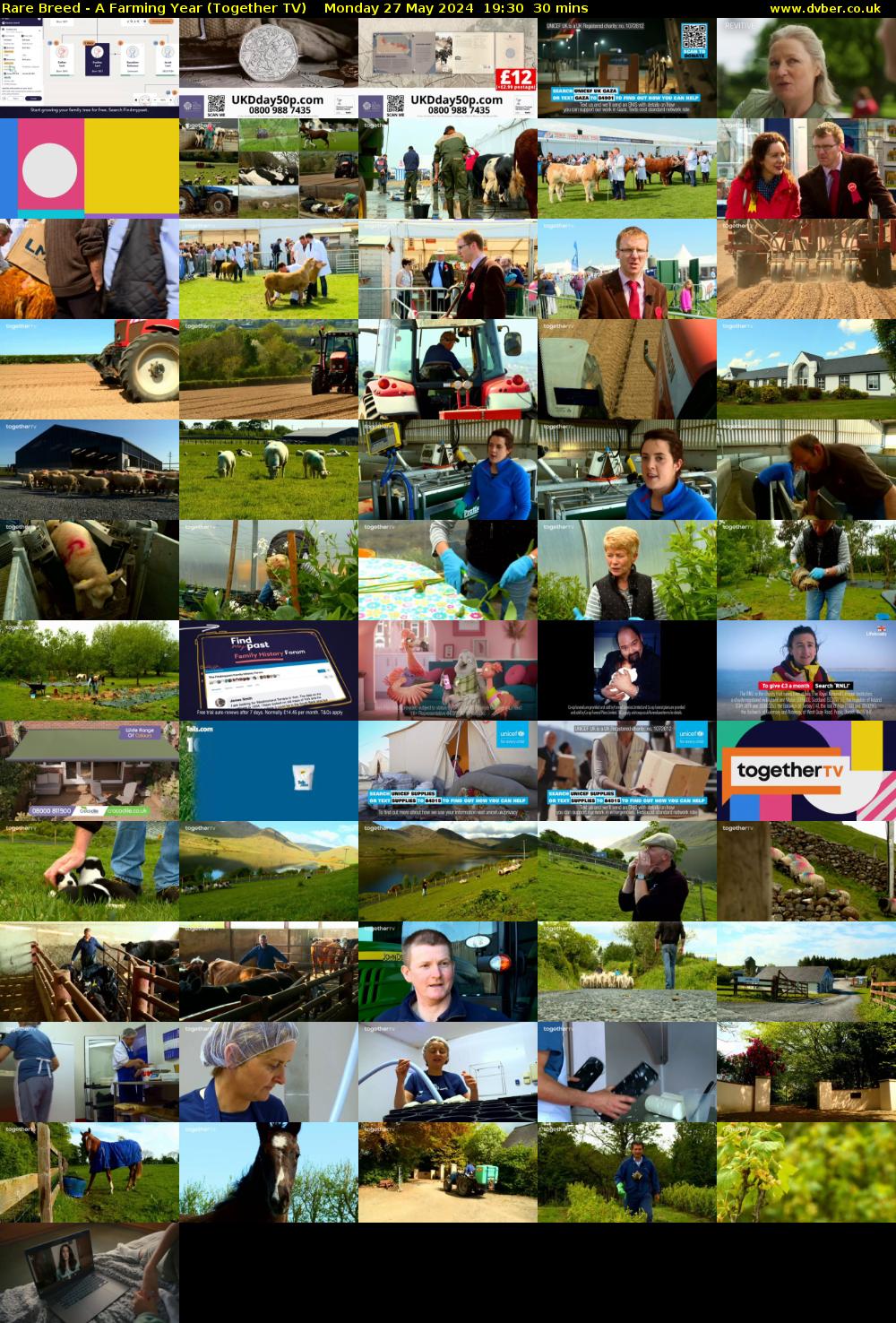 Rare Breed - A Farming Year (Together TV) Monday 27 May 2024 19:30 - 20:00