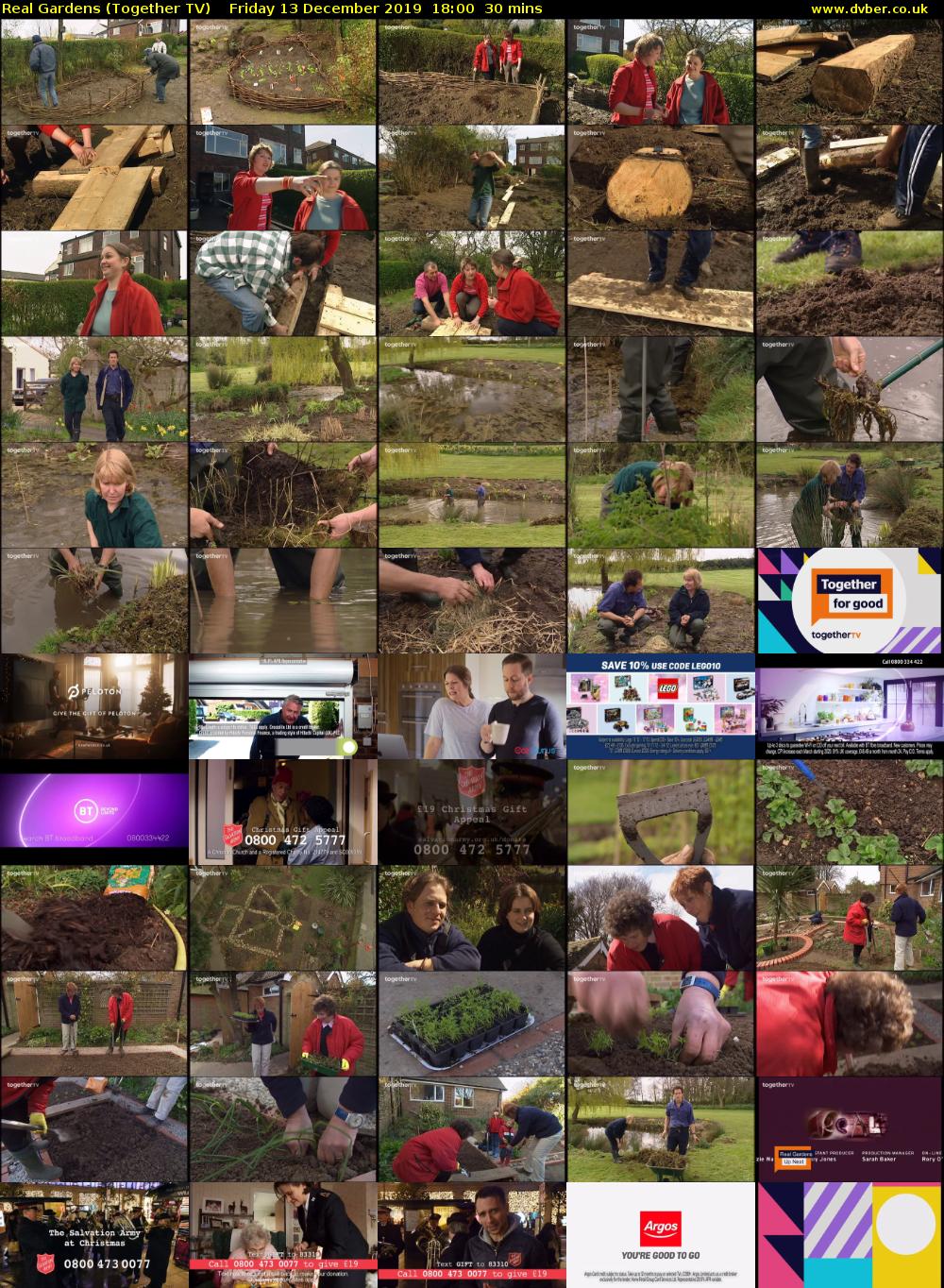 Real Gardens (Together TV) Friday 13 December 2019 18:00 - 18:30