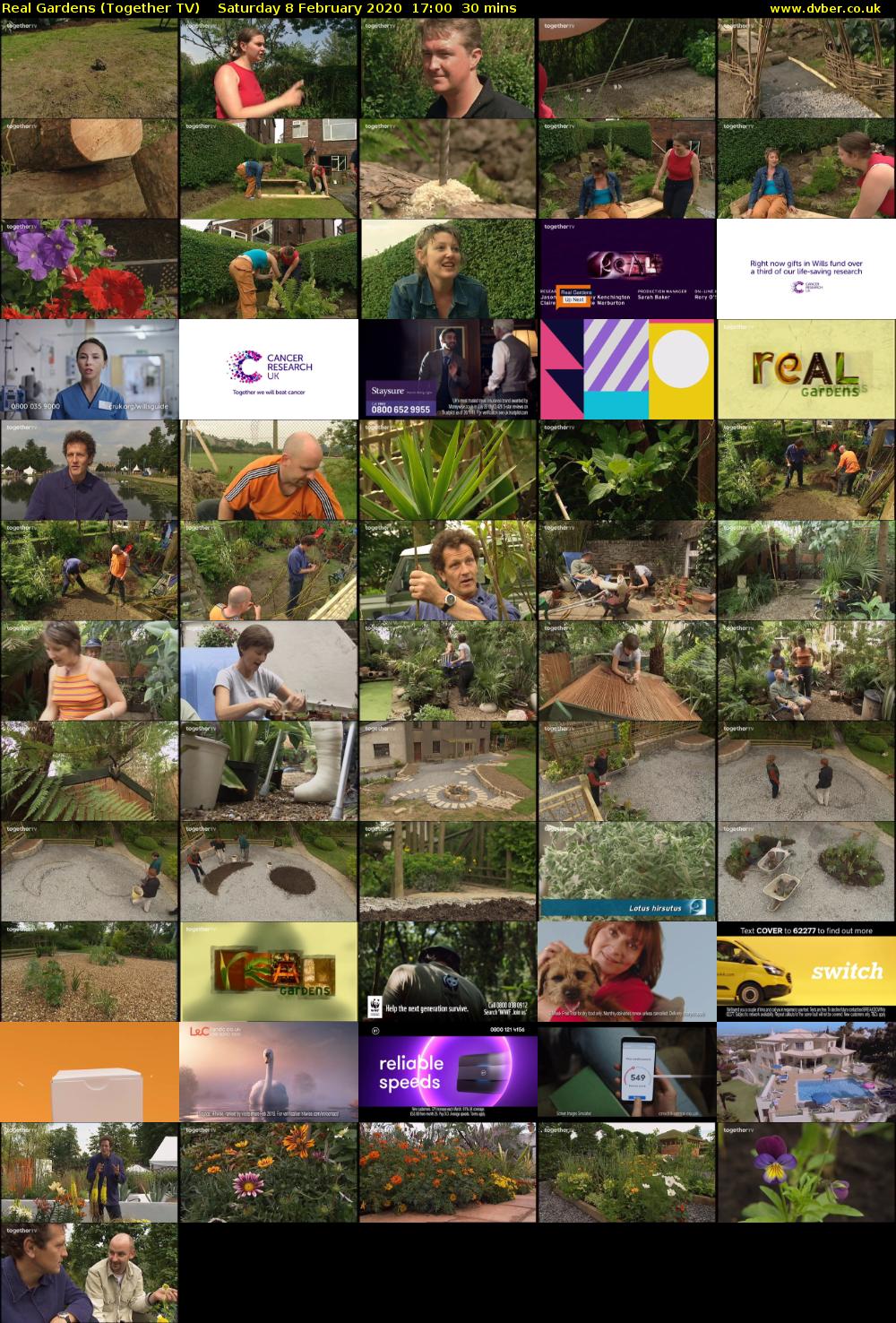 Real Gardens (Together TV) Saturday 8 February 2020 17:00 - 17:30