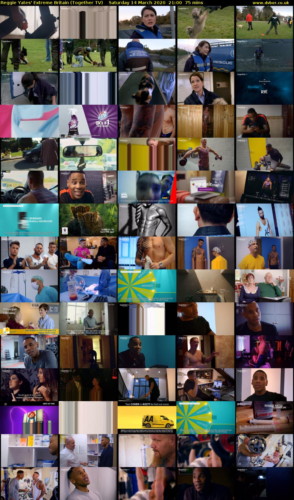 Reggie Yates' Extreme Britain (Together TV) Saturday 14 March 2020 21:00 - 22:15