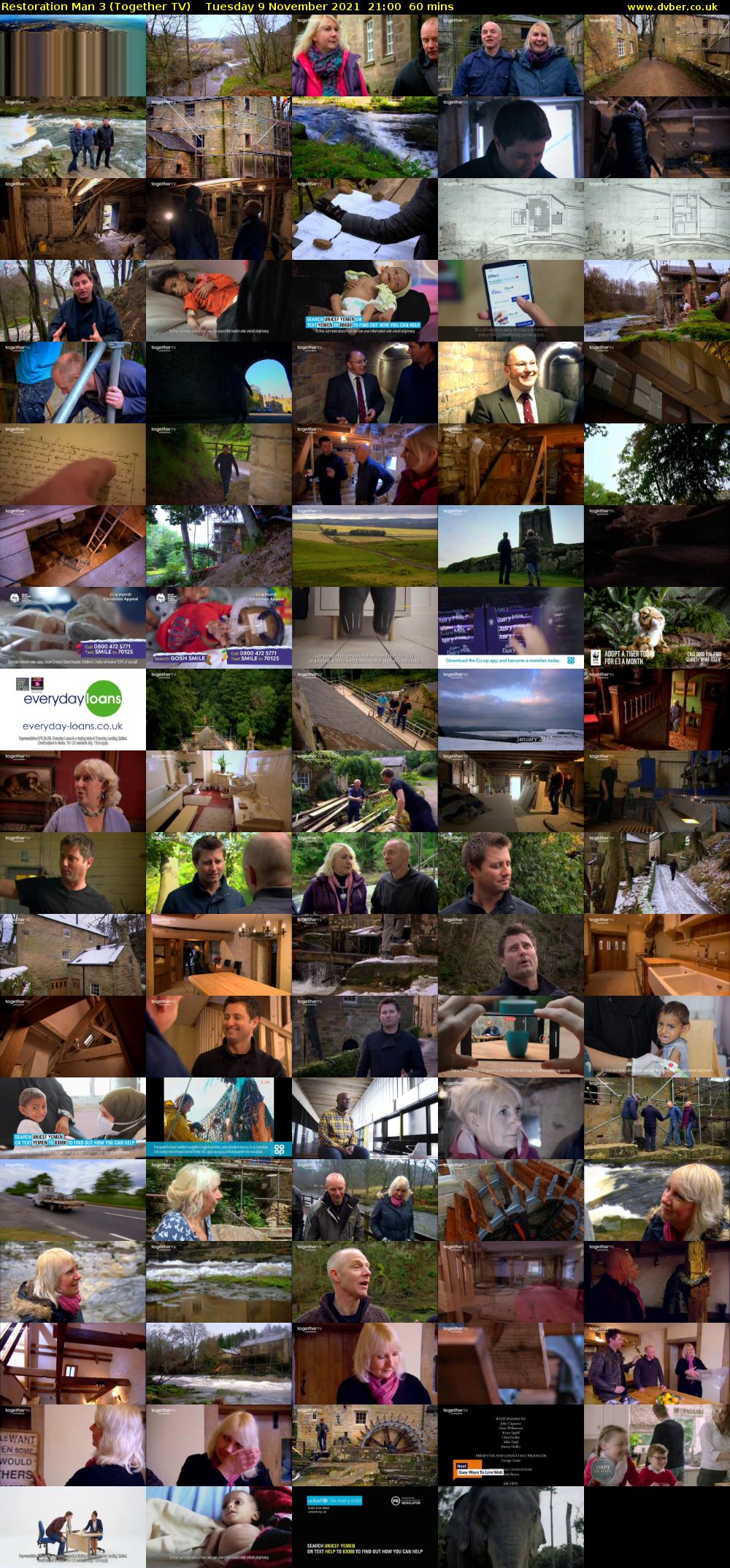 Restoration Man 3 (Together TV) Tuesday 9 November 2021 21:00 - 22:00