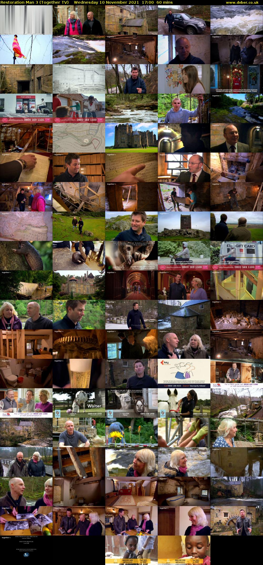 Restoration Man 3 (Together TV) Wednesday 10 November 2021 17:00 - 18:00