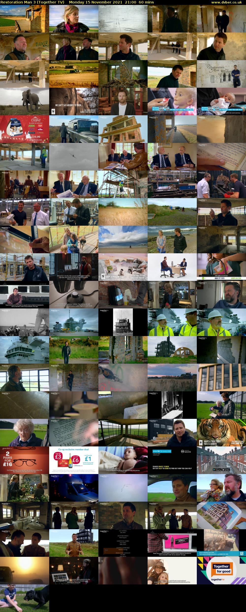 Restoration Man 3 (Together TV) Monday 15 November 2021 21:00 - 22:00