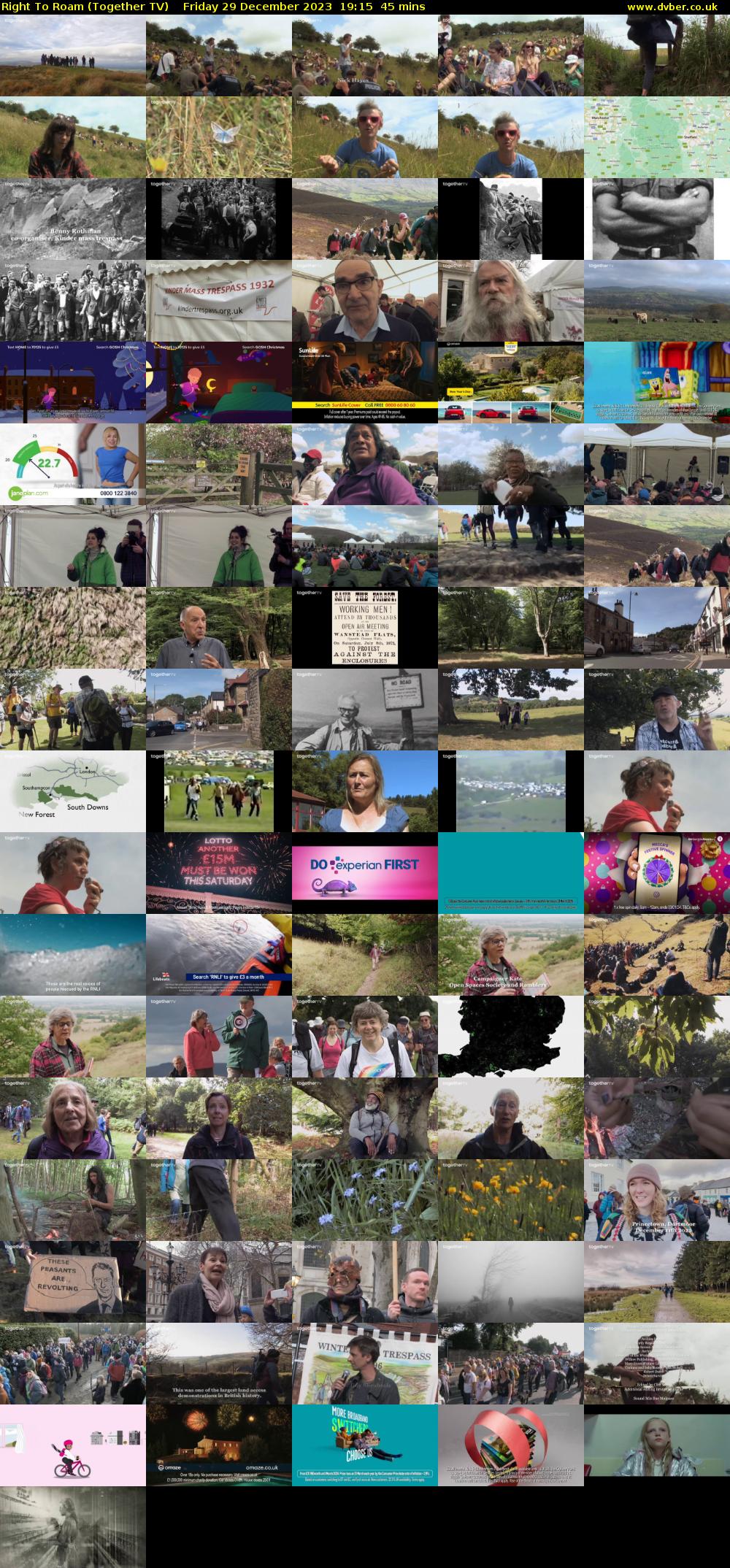 Right To Roam (Together TV) Friday 29 December 2023 19:15 - 20:00