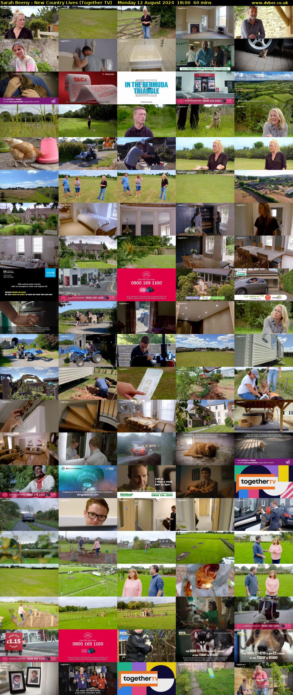 Sarah Beeny - New Country Lives (Together TV) Monday 12 August 2024 18:00 - 19:00