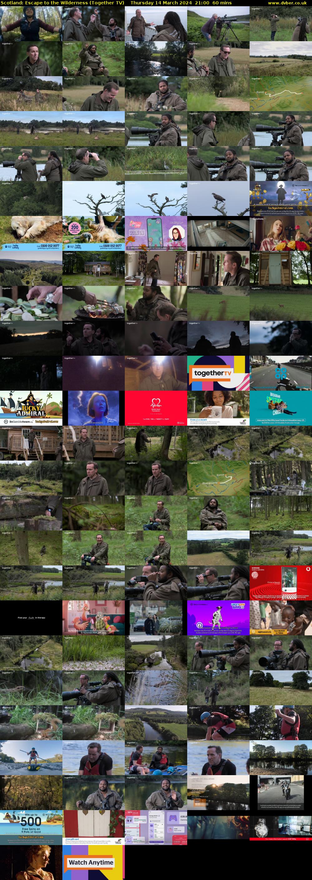 Scotland: Escape to the Wilderness (Together TV) Thursday 14 March 2024 21:00 - 22:00