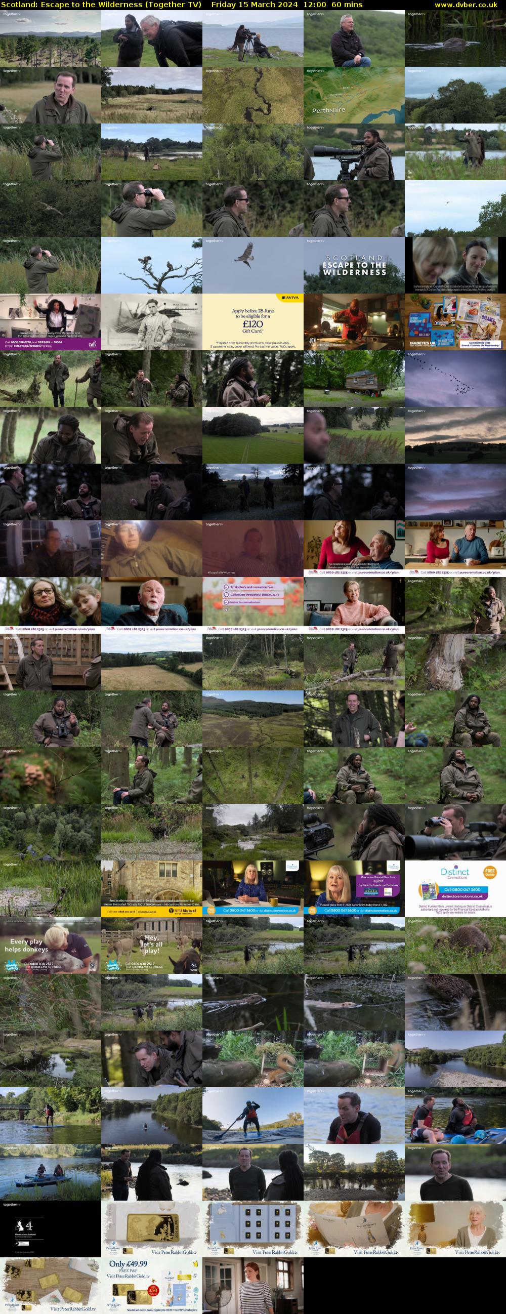 Scotland: Escape to the Wilderness (Together TV) Friday 15 March 2024 12:00 - 13:00