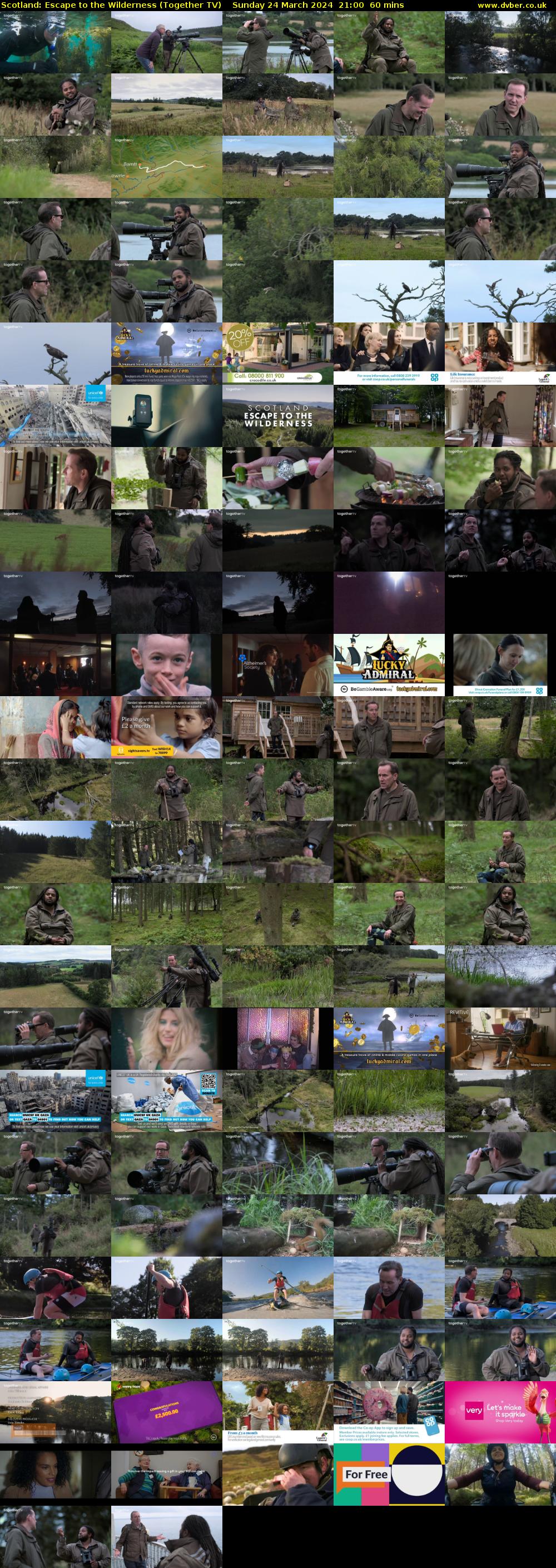 Scotland: Escape to the Wilderness (Together TV) Sunday 24 March 2024 21:00 - 22:00