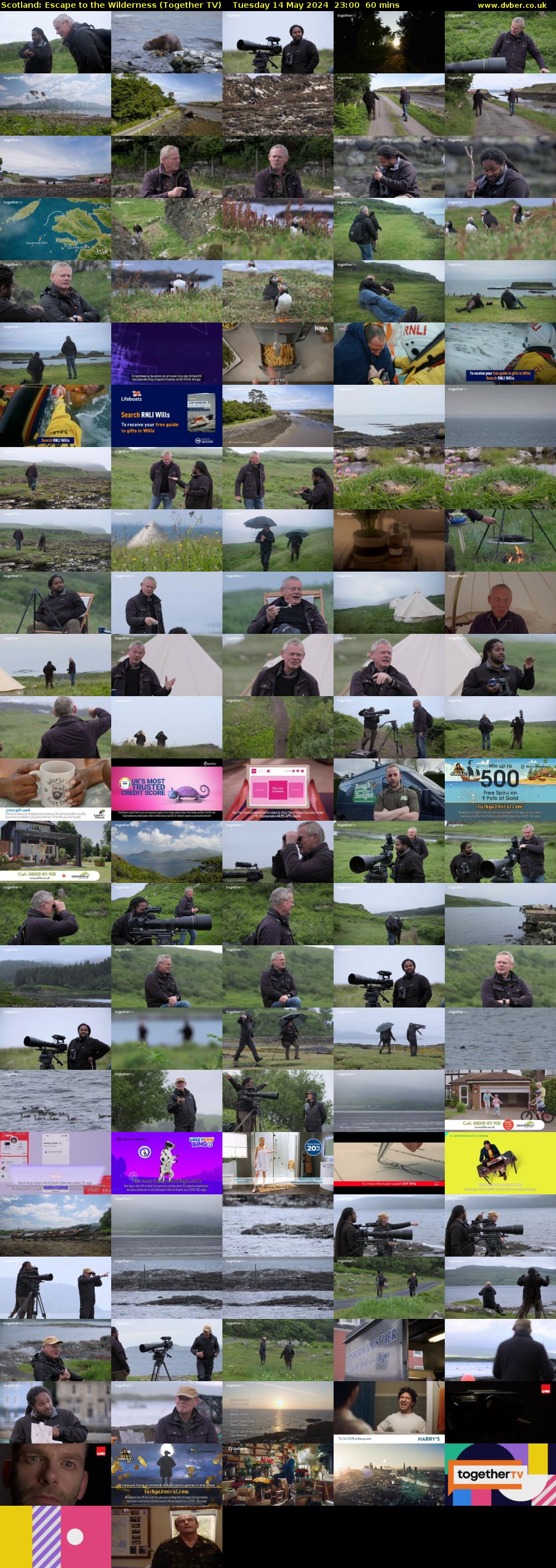 Scotland: Escape to the Wilderness (Together TV) Tuesday 14 May 2024 23:00 - 00:00