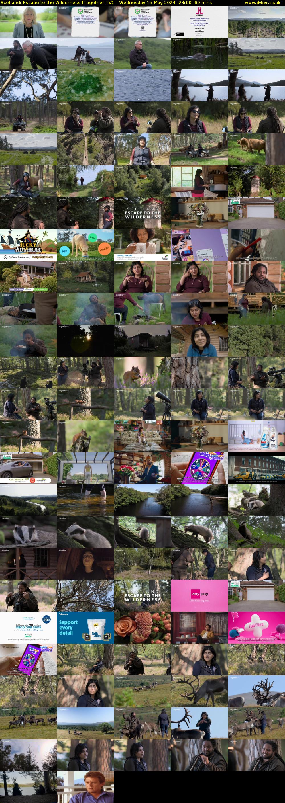 Scotland: Escape to the Wilderness (Together TV) Wednesday 15 May 2024 23:00 - 00:00