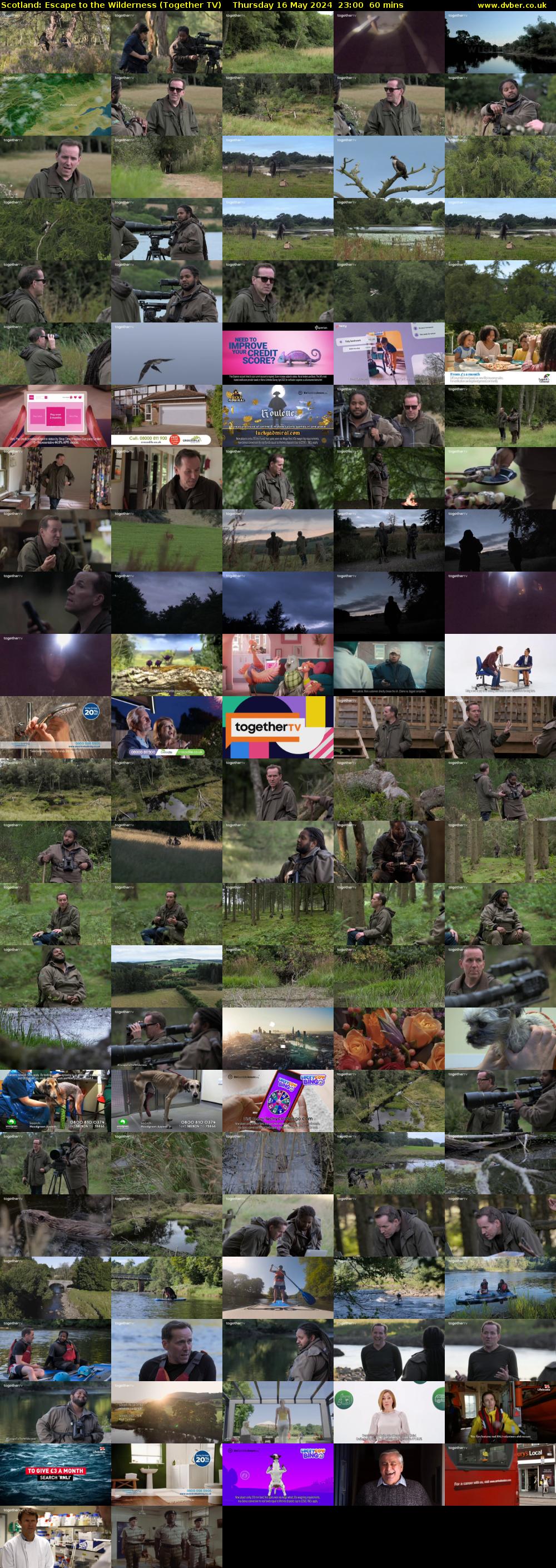 Scotland: Escape to the Wilderness (Together TV) Thursday 16 May 2024 23:00 - 00:00