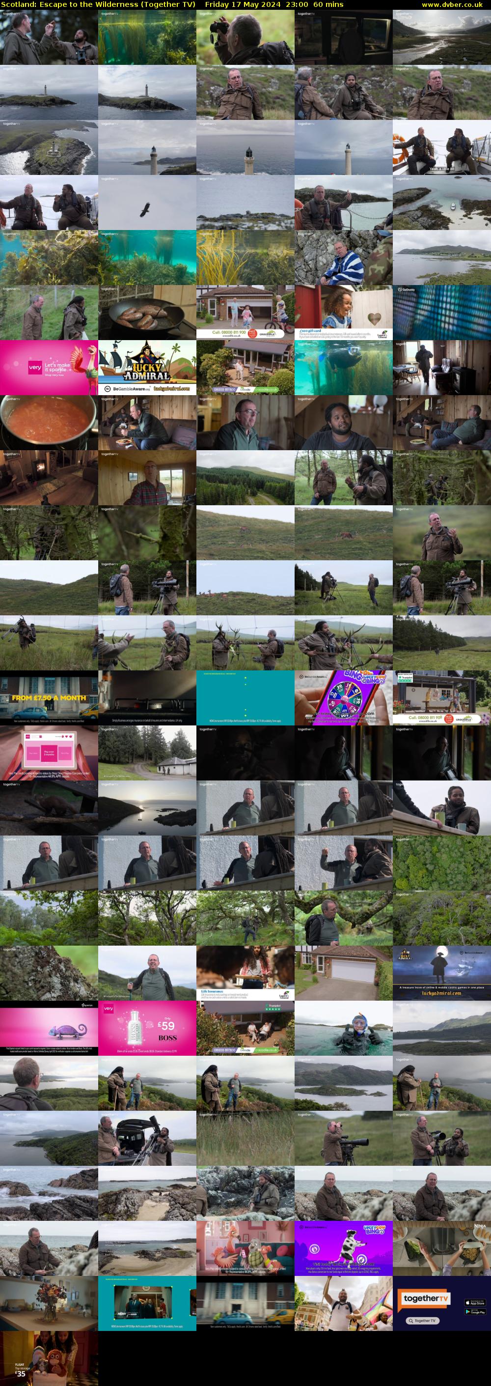 Scotland: Escape to the Wilderness (Together TV) Friday 17 May 2024 23:00 - 00:00