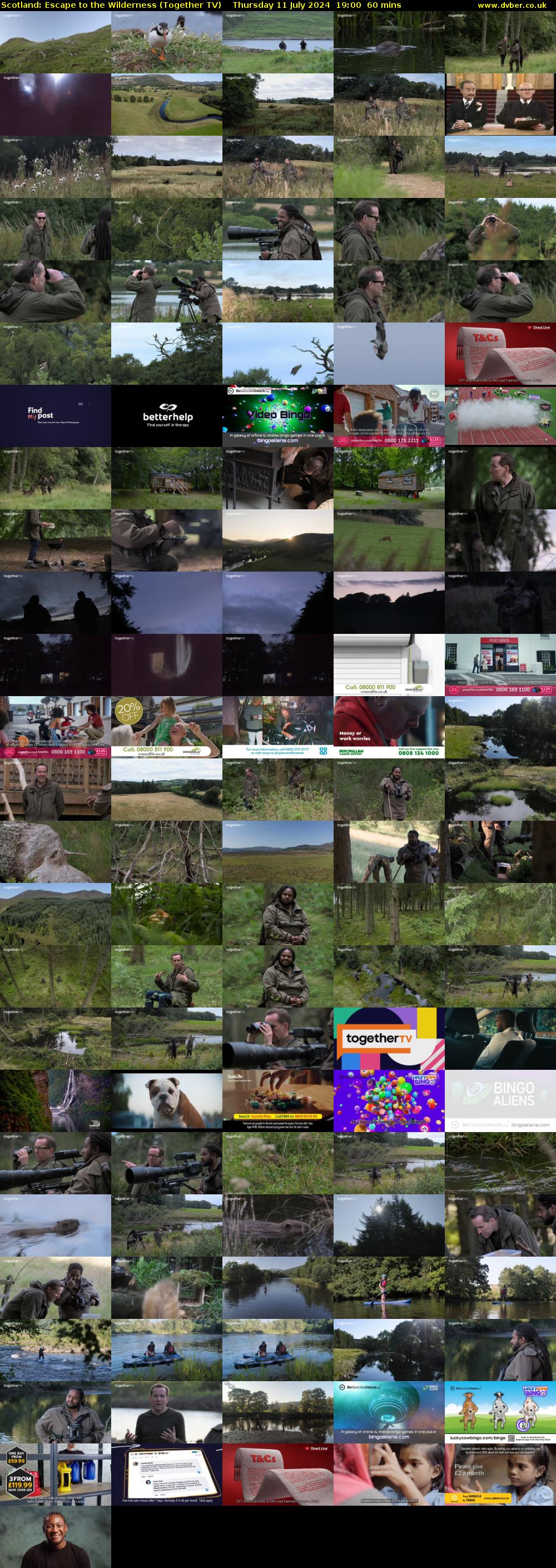 Scotland: Escape to the Wilderness (Together TV) Thursday 11 July 2024 19:00 - 20:00
