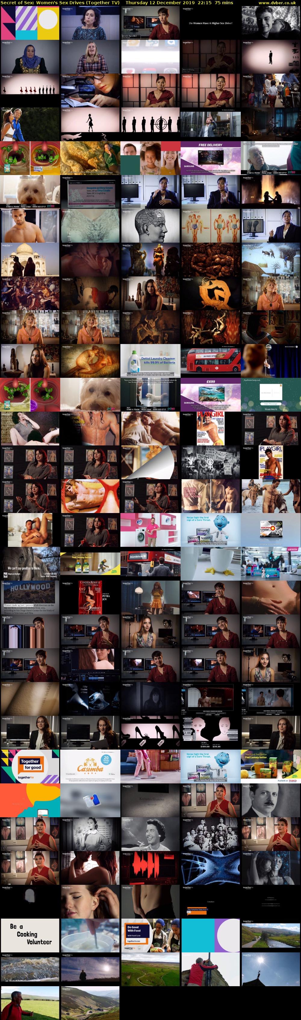 Secret of Sex: Women's Sex Drives (Together TV) Thursday 12 December 2019 22:15 - 23:30