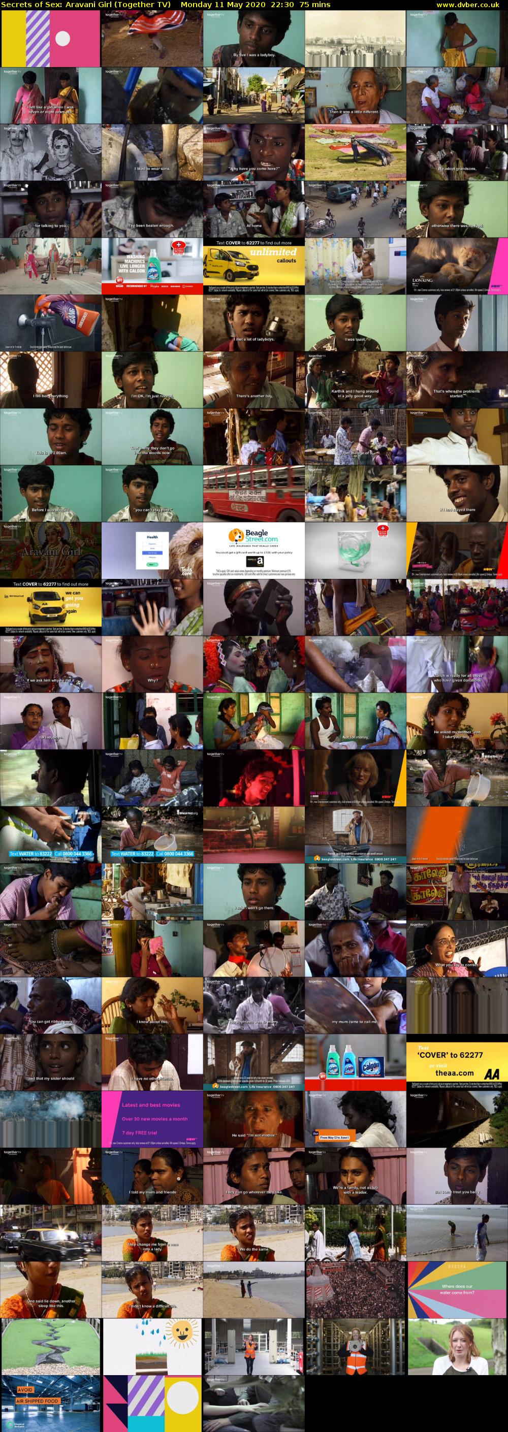 Secrets of Sex: Aravani Girl (Together TV) Monday 11 May 2020 22:30 - 23:45