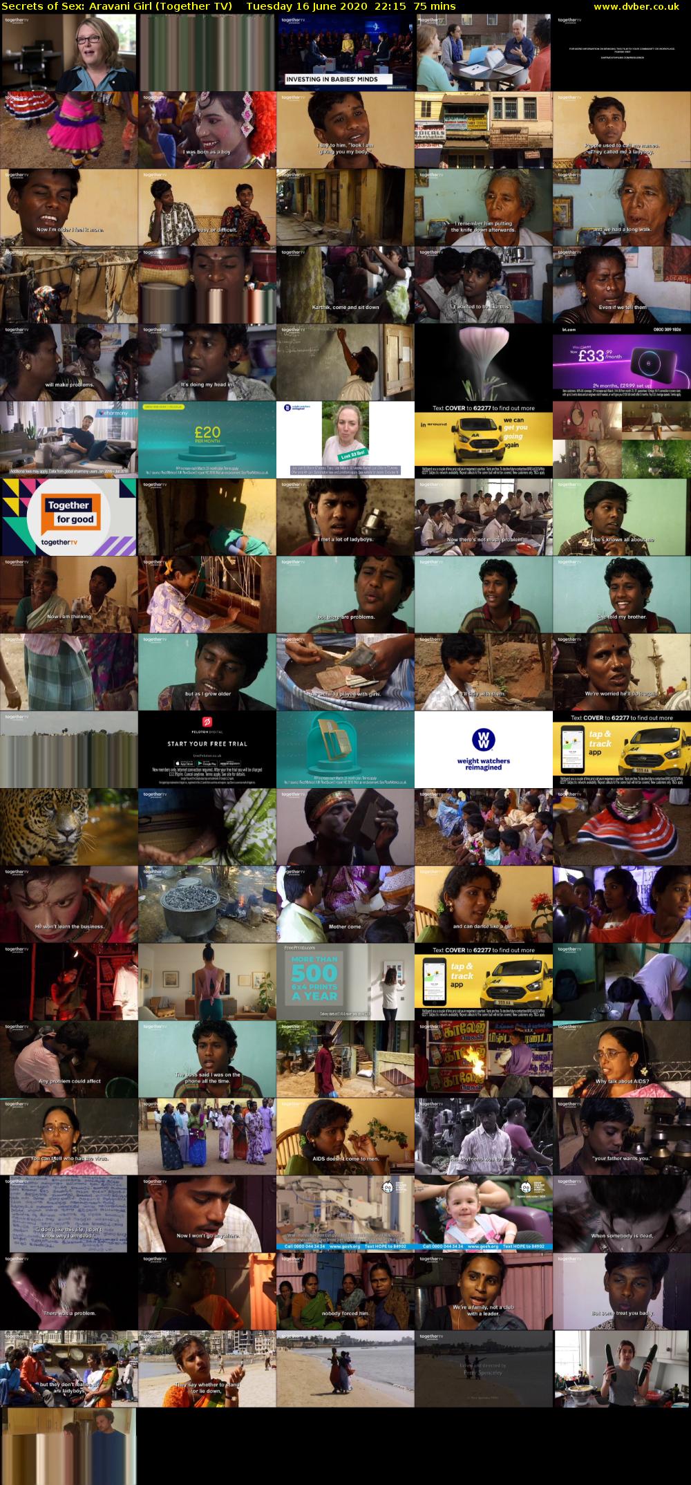 Secrets of Sex: Aravani Girl (Together TV) Tuesday 16 June 2020 22:15 - 23:30