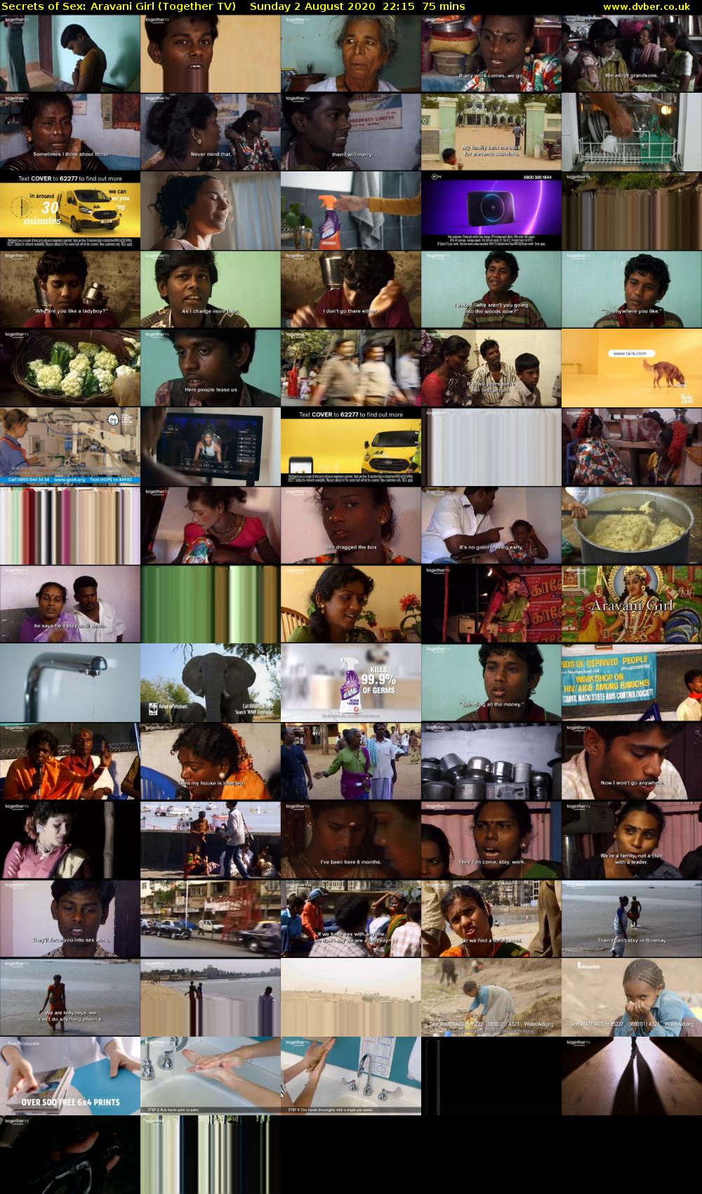 Secrets of Sex: Aravani Girl (Together TV) Sunday 2 August 2020 22:15 - 23:30