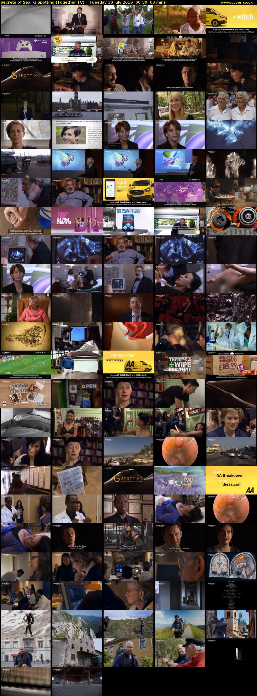 Secrets of Sex: G Spotting (Together TV) Tuesday 30 July 2019 00:30 - 01:30