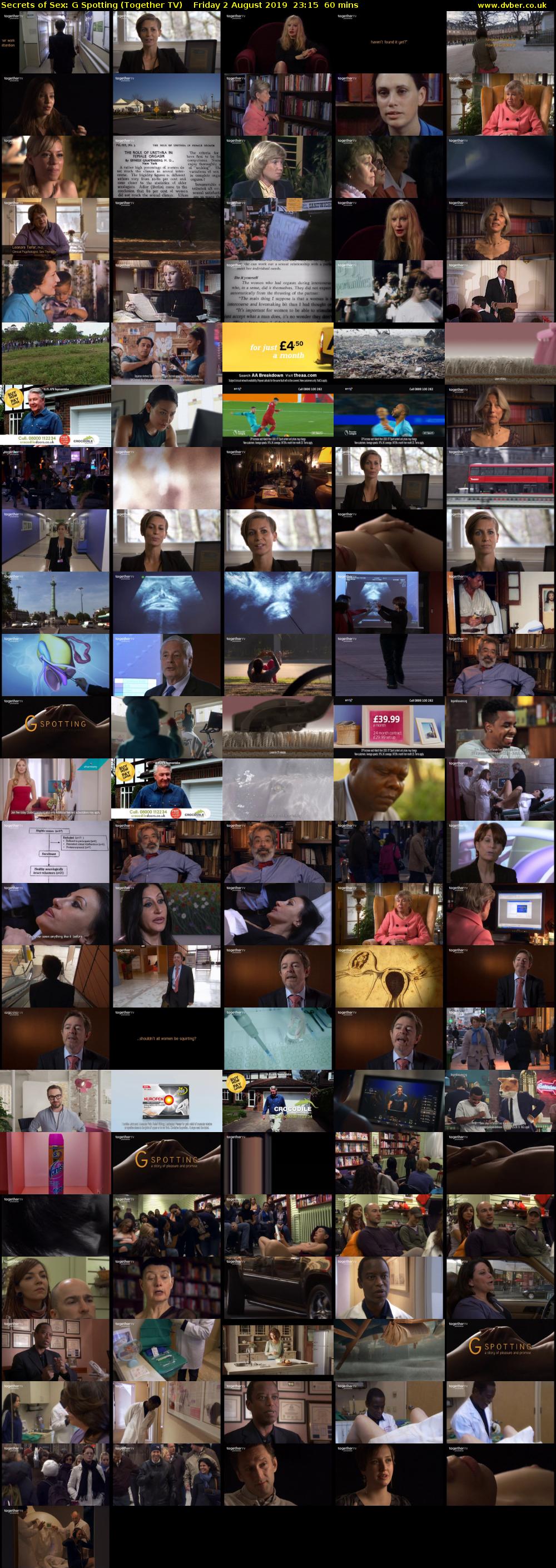 Secrets of Sex: G Spotting (Together TV) Friday 2 August 2019 23:15 - 00:15