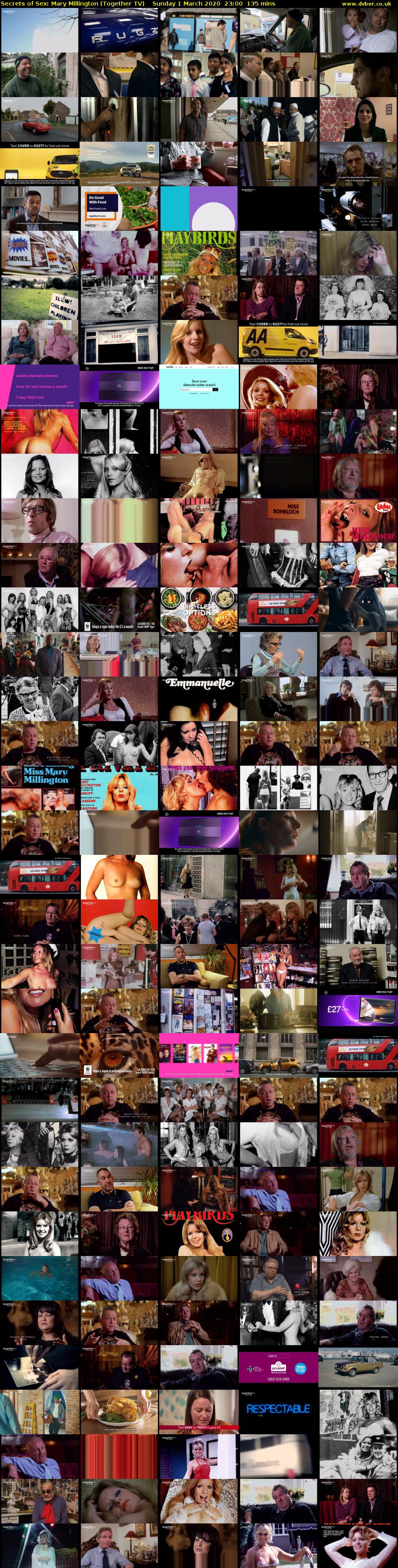 Secrets of Sex: Mary Millington (Together TV) Sunday 1 March 2020 23:00 - 01:15
