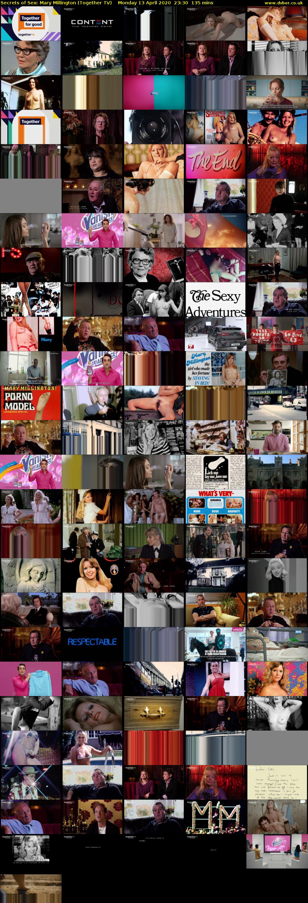 Secrets of Sex: Mary Millington (Together TV) Monday 13 April 2020 23:30 - 01:45