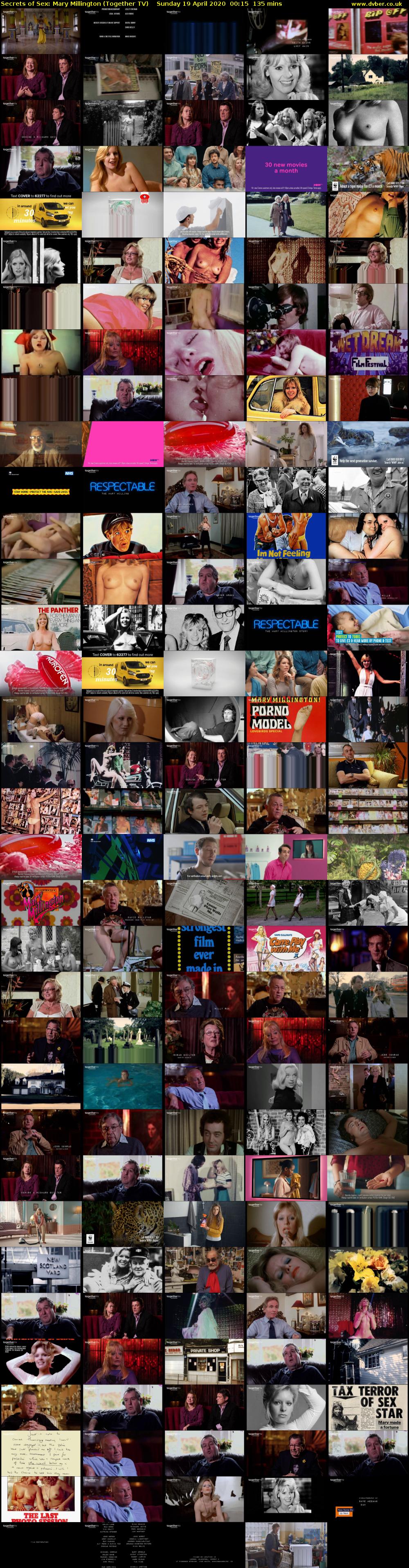 Secrets of Sex: Mary Millington (Together TV) Sunday 19 April 2020 00:15 - 02:30