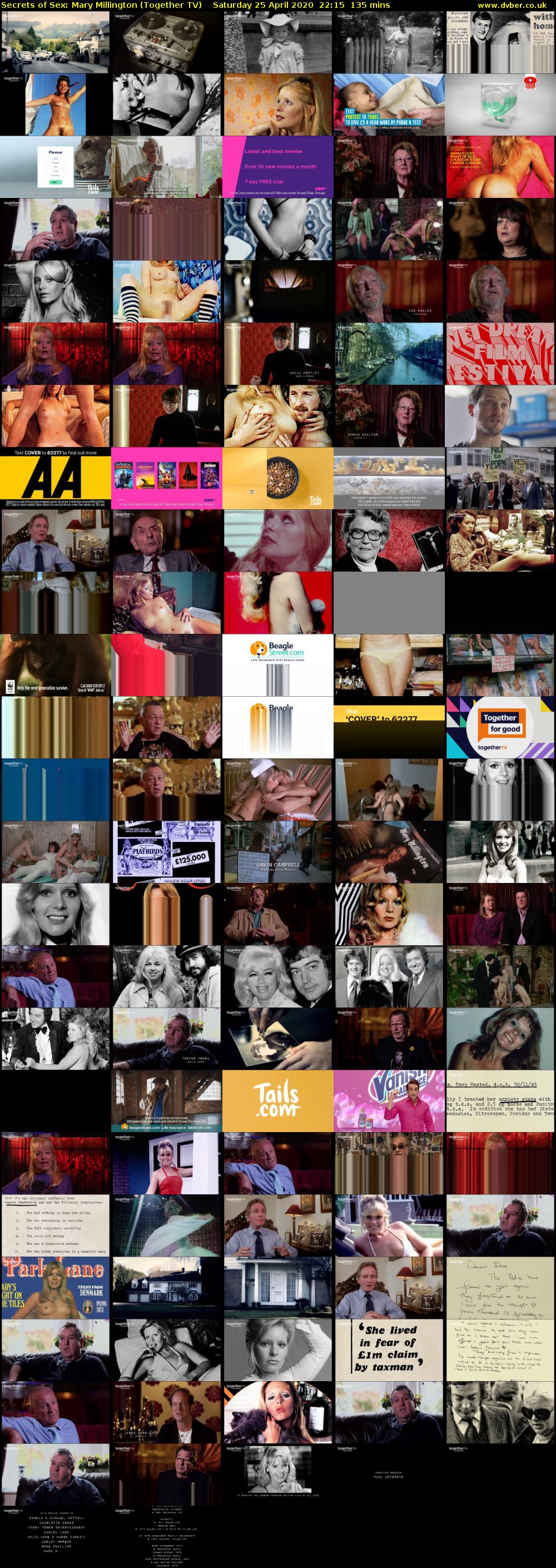 Secrets of Sex: Mary Millington (Together TV) Saturday 25 April 2020 22:15 - 00:30