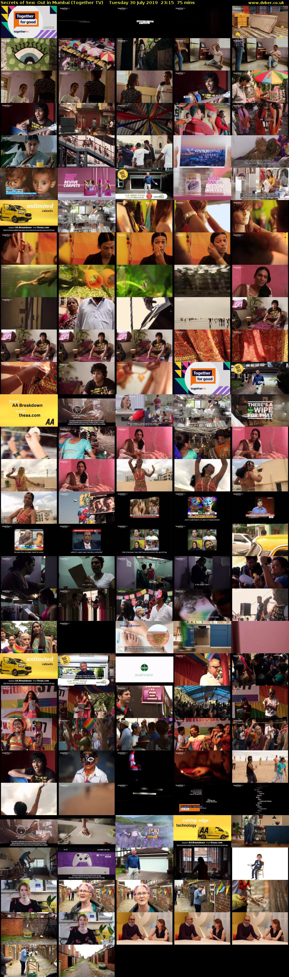 Secrets of Sex: Out in Mumbai (Together TV) Tuesday 30 July 2019 23:15 - 00:30