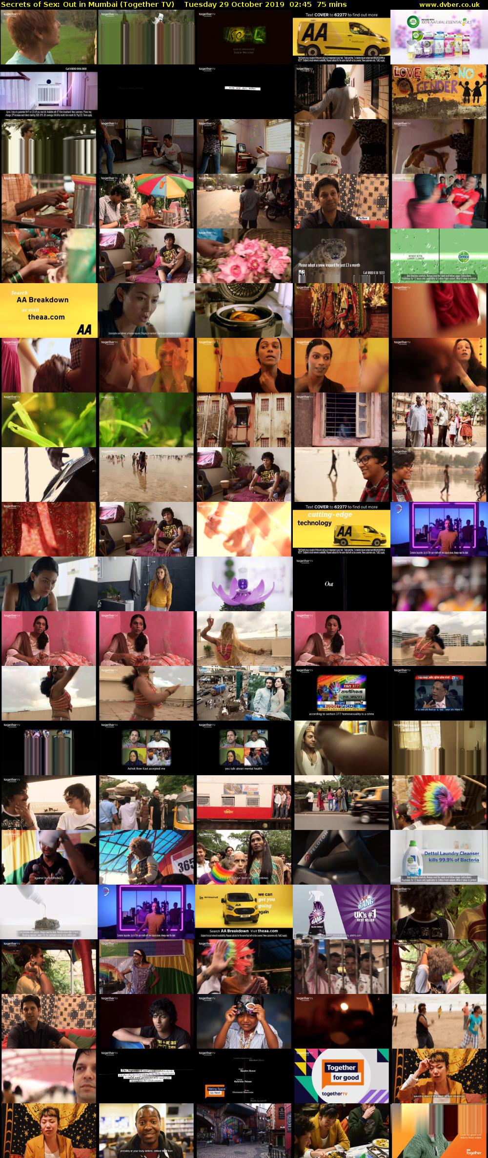 Secrets of Sex: Out in Mumbai (Together TV) Tuesday 29 October 2019 02:45 - 04:00