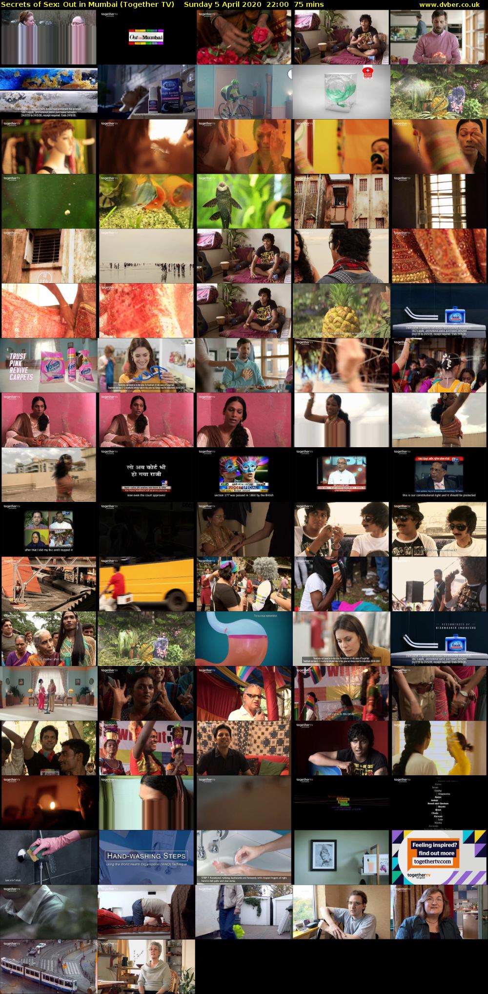 Secrets of Sex: Out in Mumbai (Together TV) Sunday 5 April 2020 22:00 - 23:15