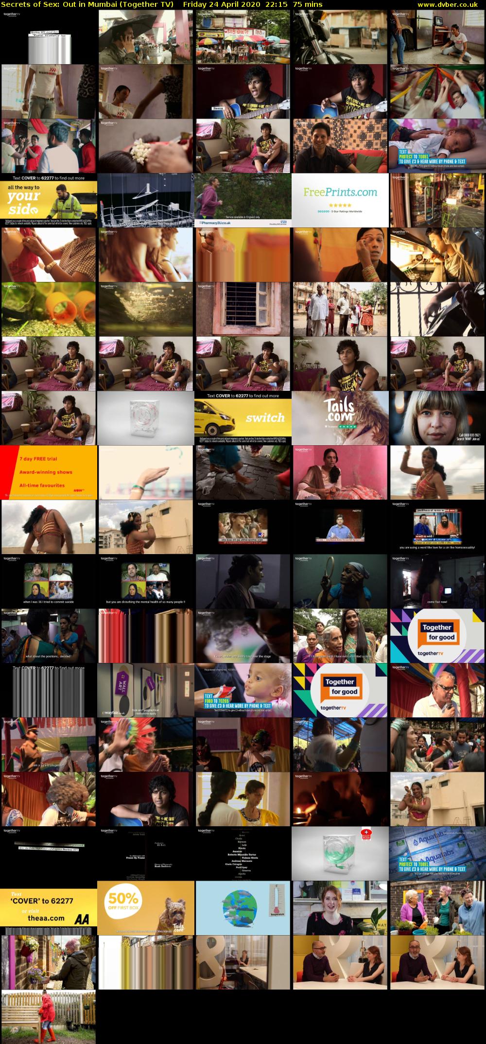 Secrets of Sex: Out in Mumbai (Together TV) Friday 24 April 2020 22:15 - 23:30