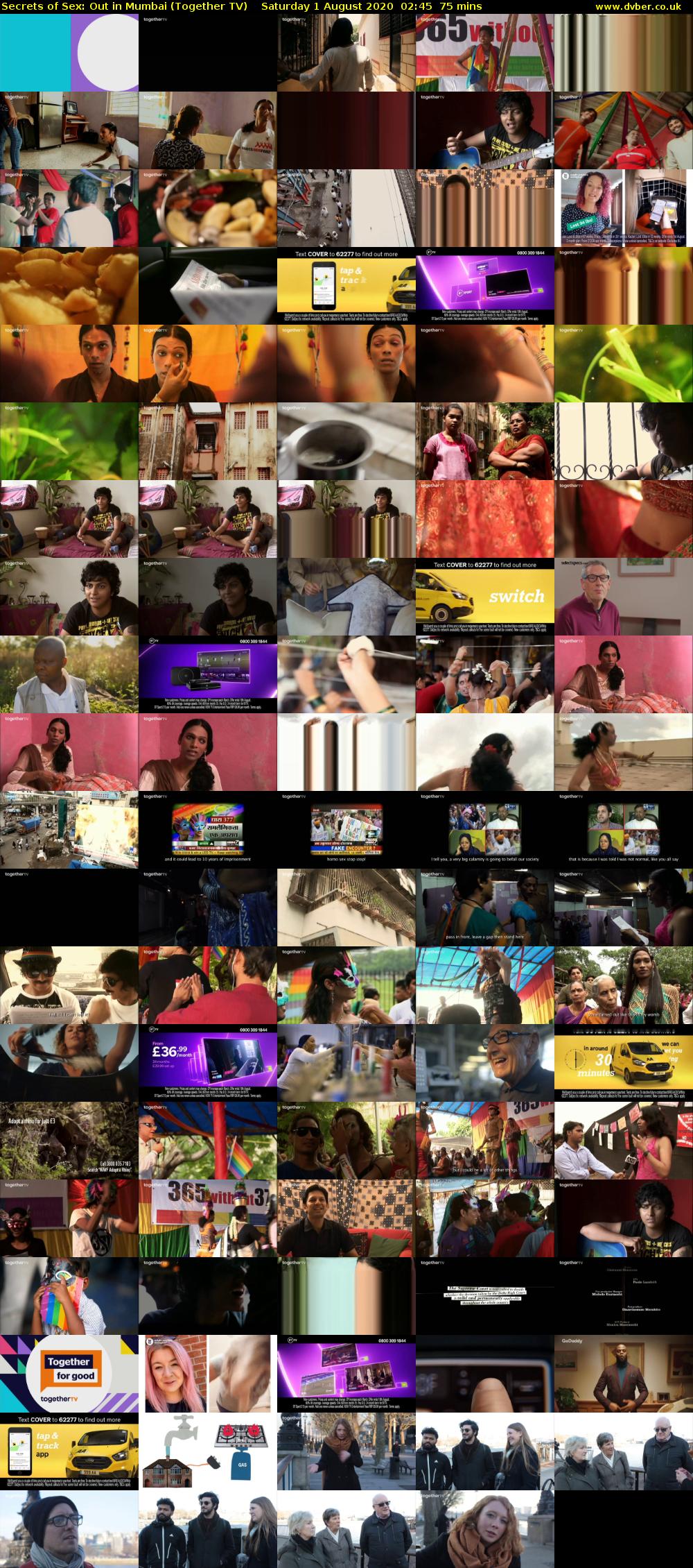 Secrets of Sex: Out in Mumbai (Together TV) Saturday 1 August 2020 02:45 - 04:00
