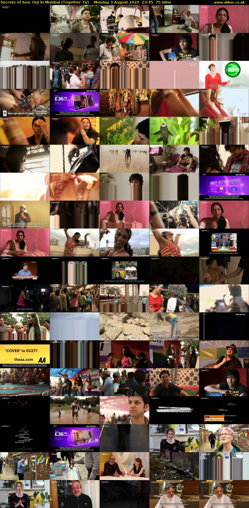 Secrets of Sex: Out in Mumbai (Together TV) Monday 3 August 2020 23:45 - 01:00