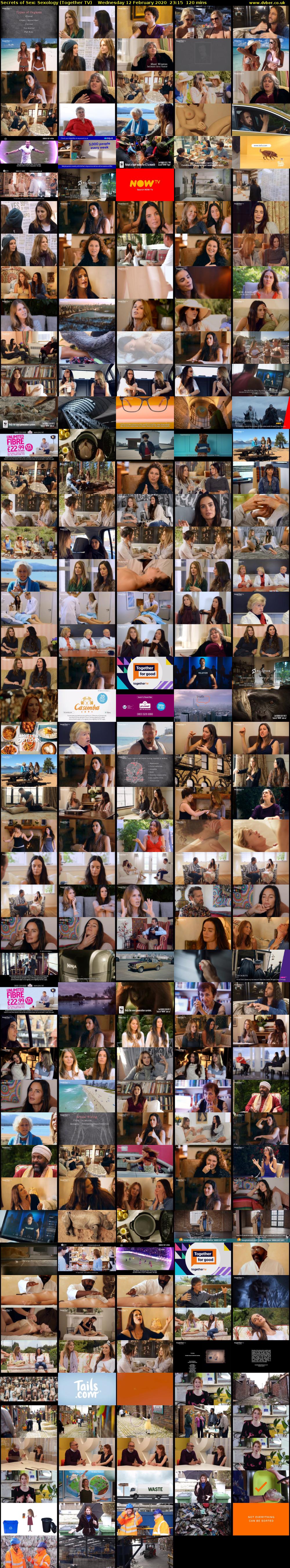 Secrets of Sex: Sexology (Together TV) Wednesday 12 February 2020 23:15 - 01:15
