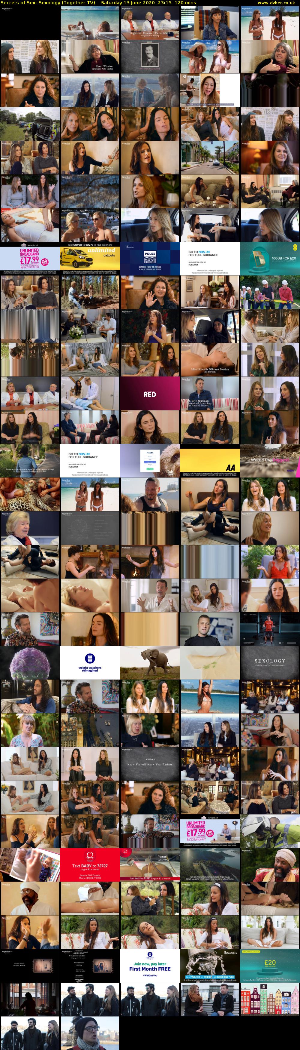 Secrets of Sex: Sexology (Together TV) Saturday 13 June 2020 23:15 - 01:15