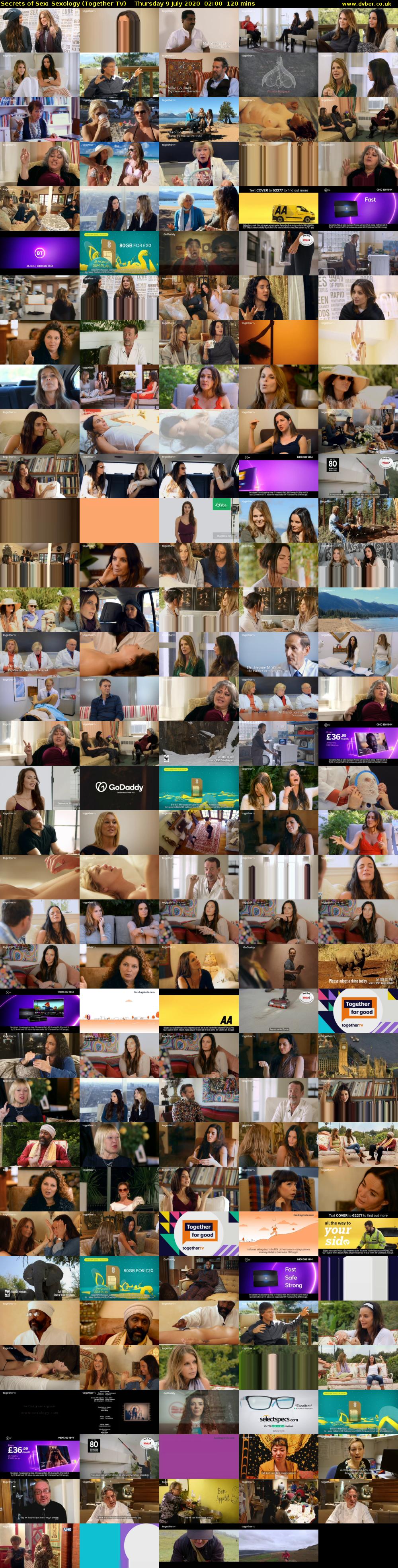 Secrets of Sex: Sexology (Together TV) Thursday 9 July 2020 02:00 - 04:00