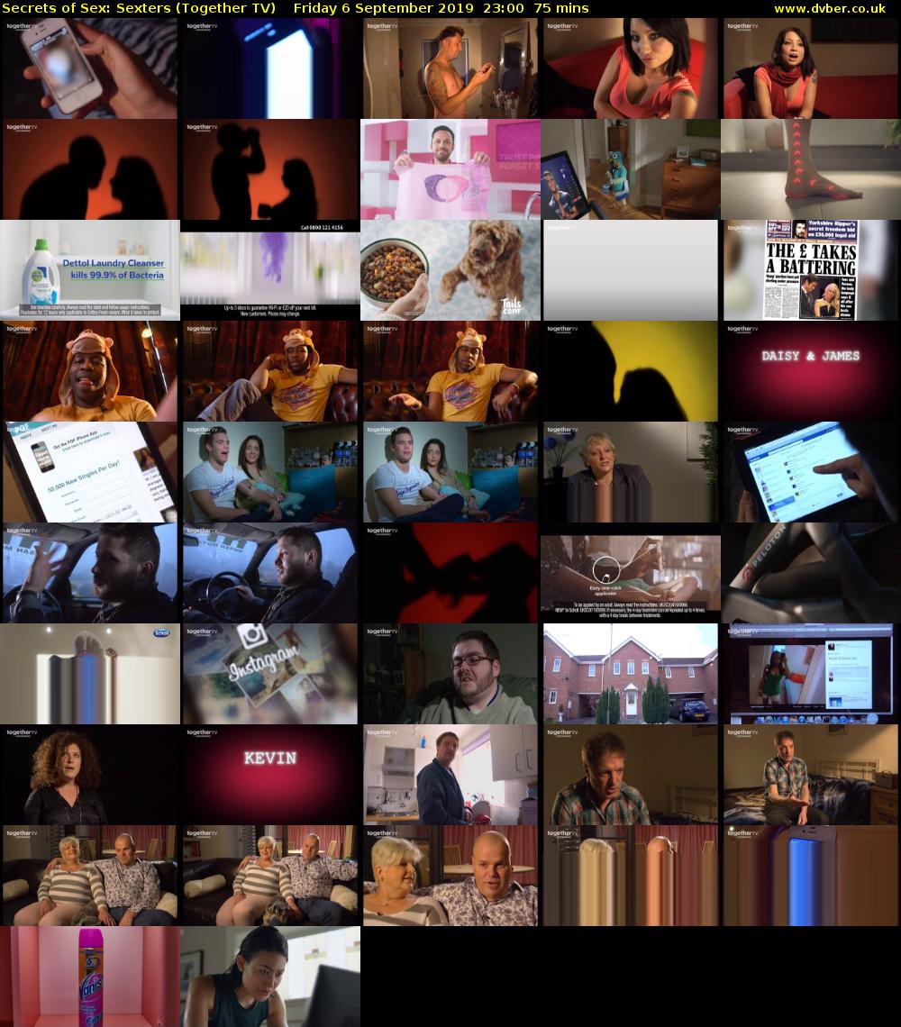 Secrets of Sex: Sexters (Together TV) Friday 6 September 2019 23:00 - 00:15