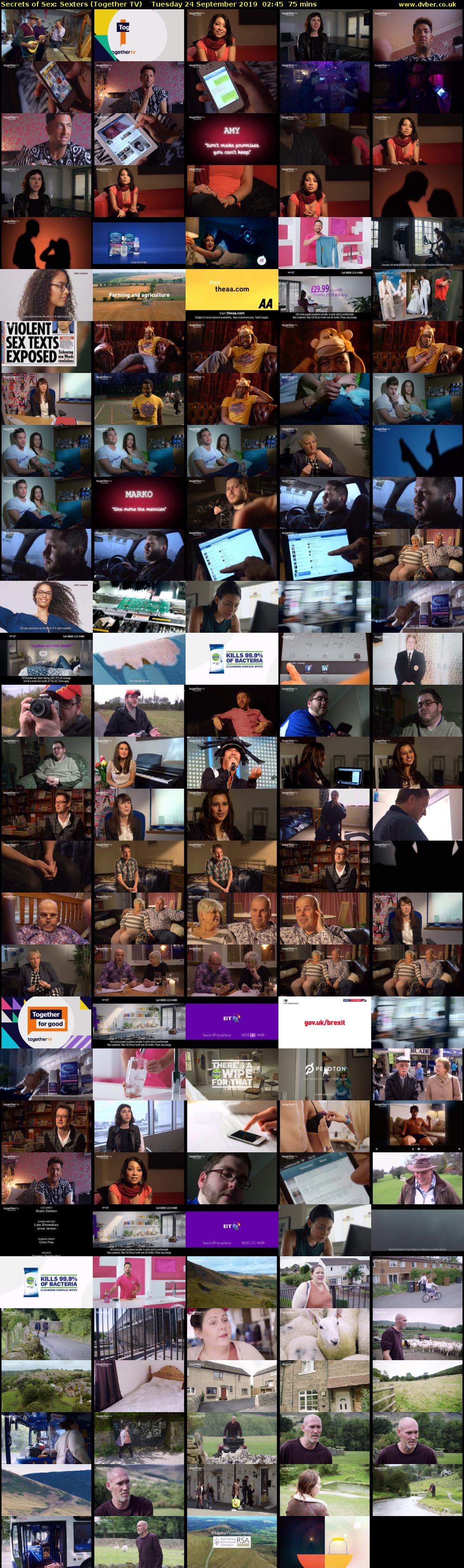 Secrets of Sex: Sexters (Together TV) Tuesday 24 September 2019 02:45 - 04:00