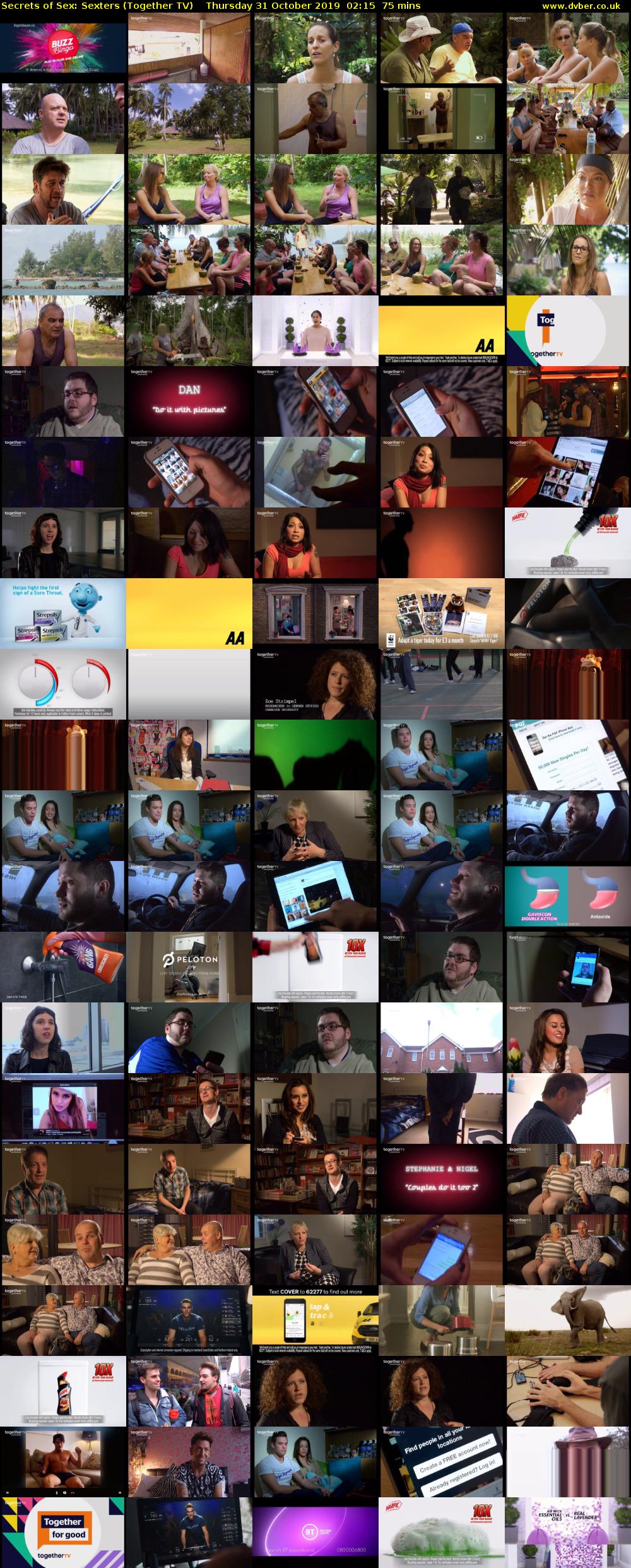 Secrets of Sex: Sexters (Together TV) Thursday 31 October 2019 02:15 - 03:30