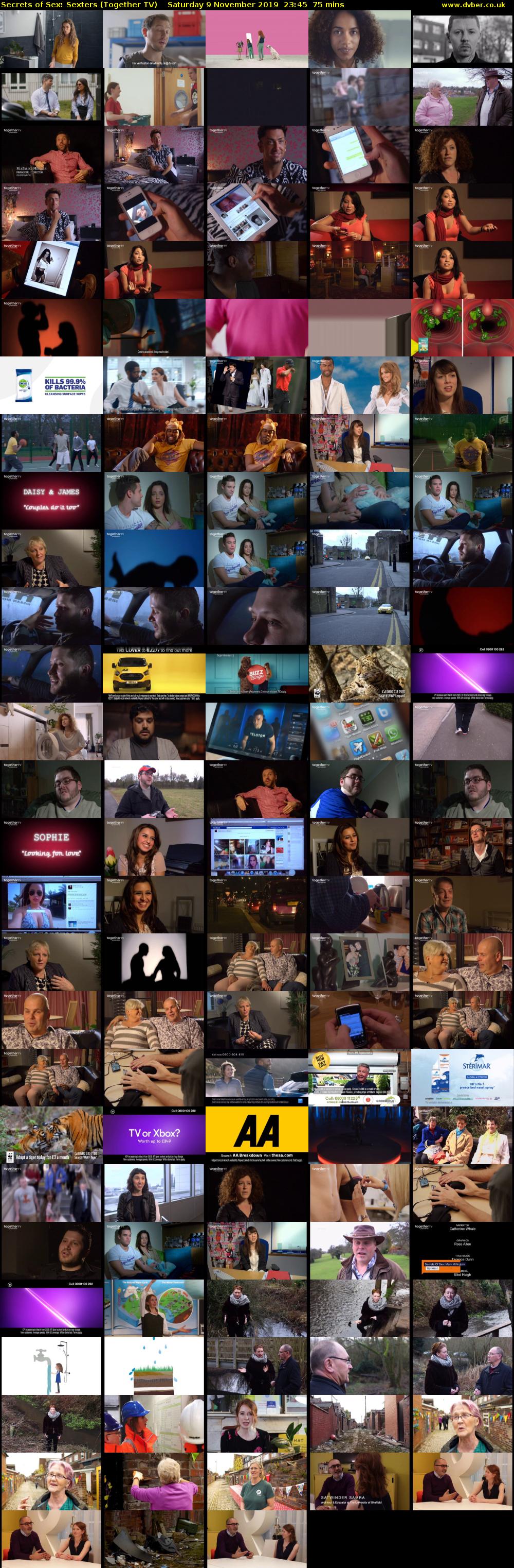 Secrets of Sex: Sexters (Together TV) Saturday 9 November 2019 23:45 - 01:00