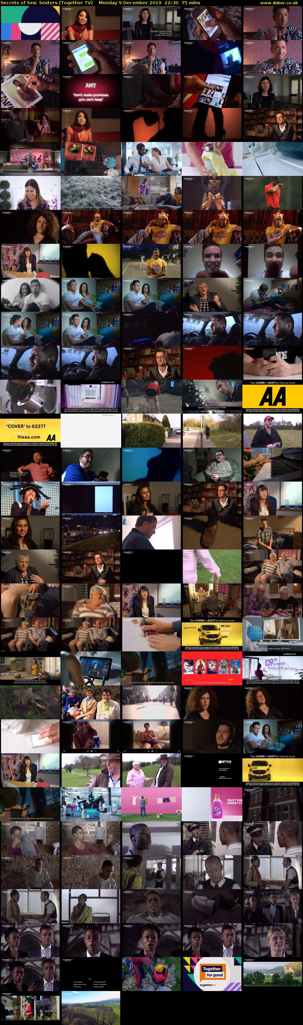Secrets of Sex: Sexters (Together TV) Monday 9 December 2019 22:30 - 23:45
