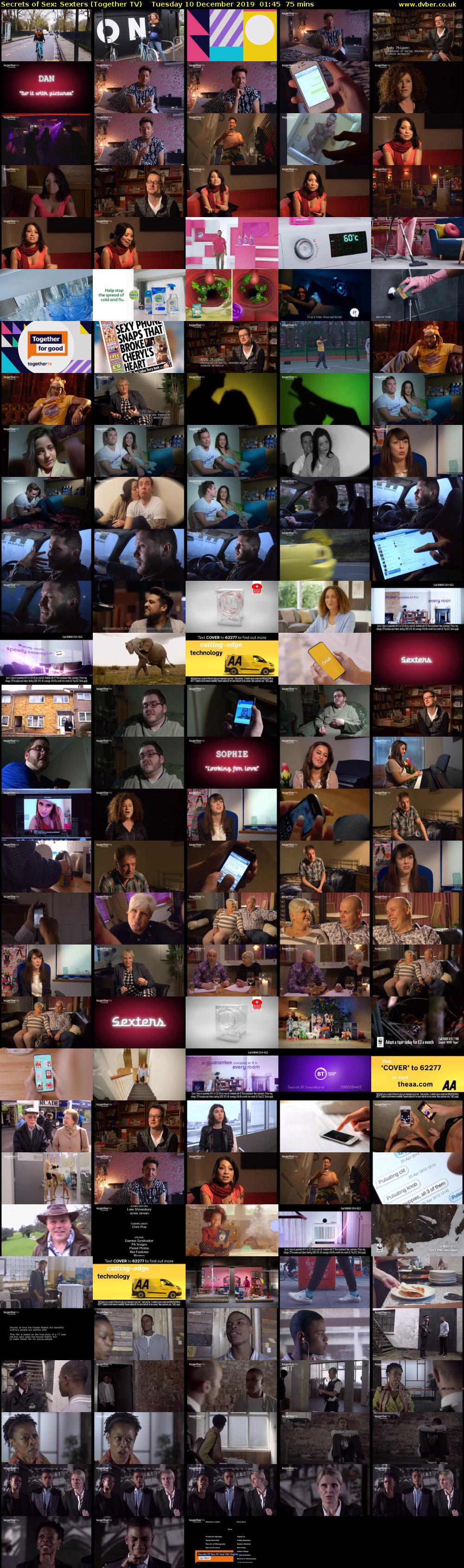 Secrets of Sex: Sexters (Together TV) Tuesday 10 December 2019 01:45 - 03:00