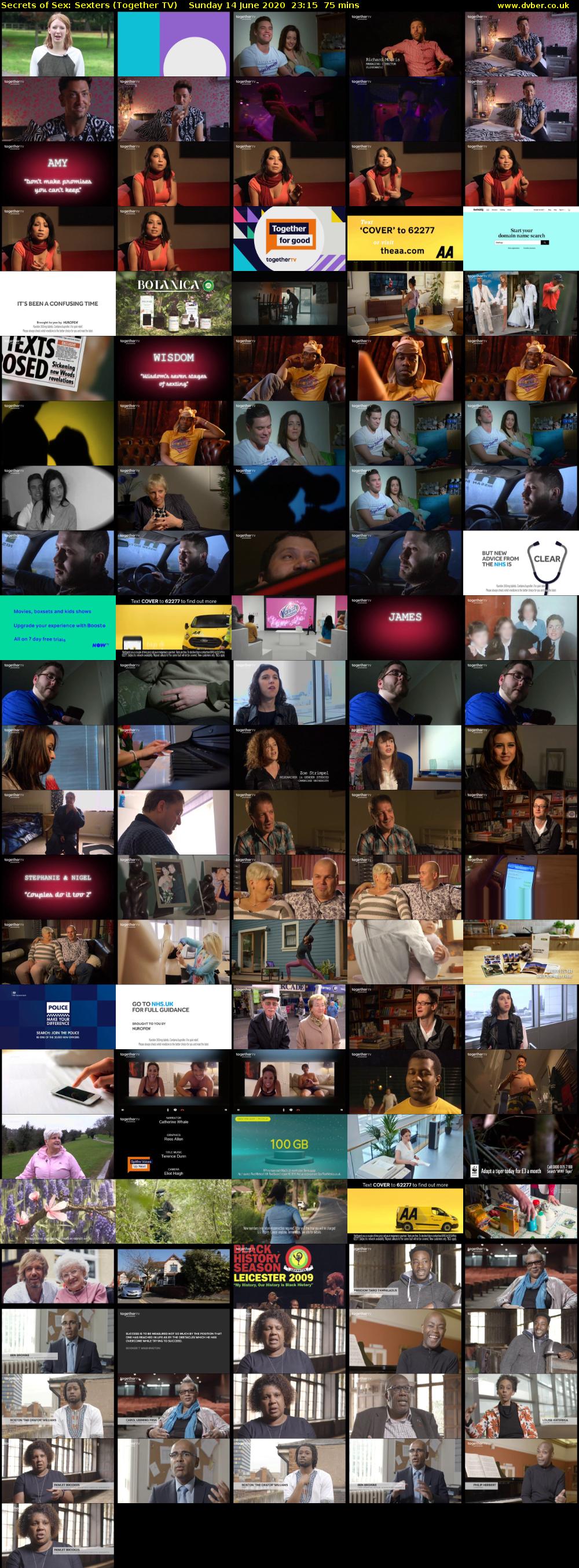 Secrets of Sex: Sexters (Together TV) Sunday 14 June 2020 23:15 - 00:30