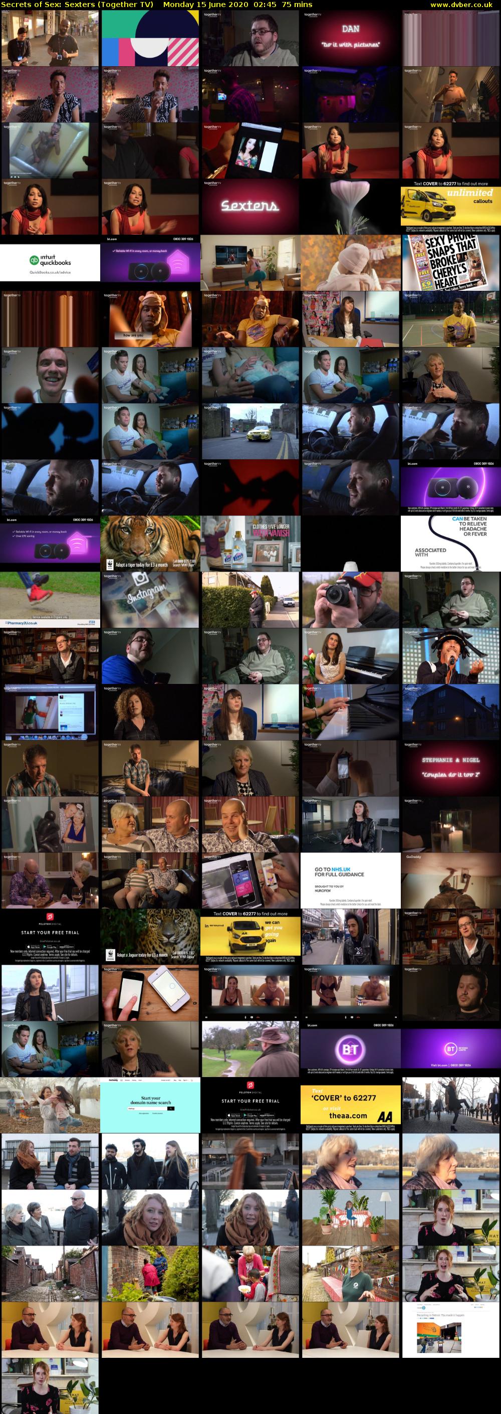 Secrets of Sex: Sexters (Together TV) Monday 15 June 2020 02:45 - 04:00