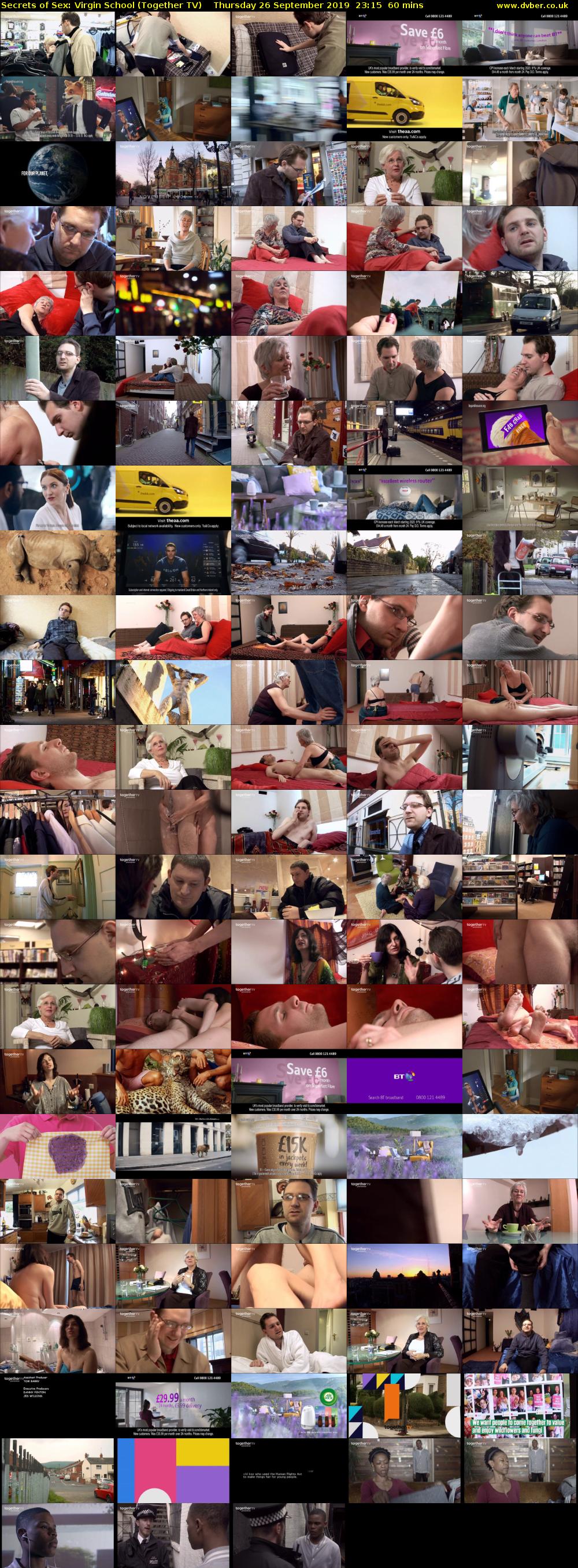 Secrets of Sex: Virgin School (Together TV) Thursday 26 September 2019 23:15 - 00:15