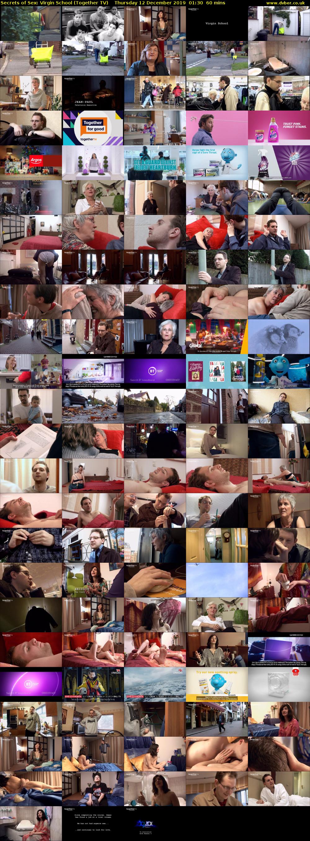 Secrets of Sex: Virgin School (Together TV) Thursday 12 December 2019 01:30 - 02:30