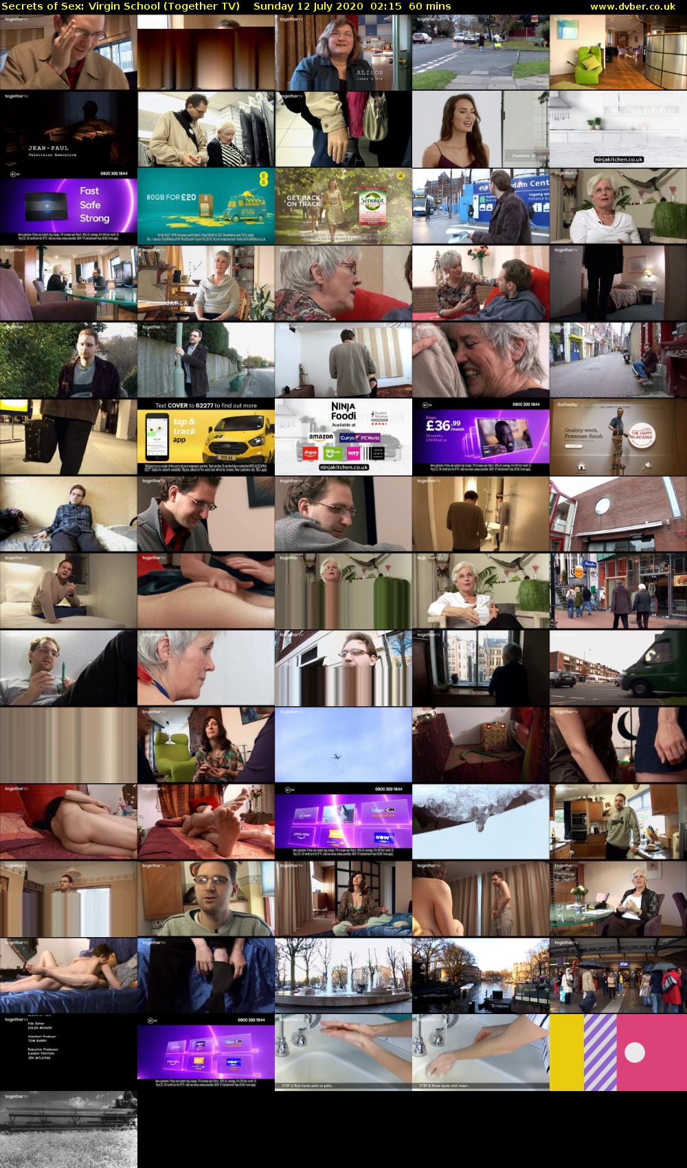 Secrets of Sex: Virgin School (Together TV) Sunday 12 July 2020 02:15 - 03:15