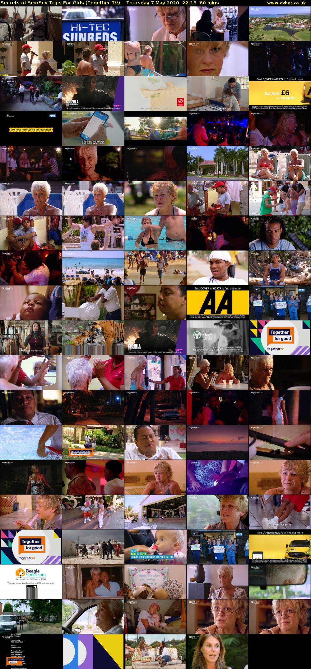 Secrets of Sex:Sex Trips For Girls (Together TV) Thursday 7 May 2020 22:15 - 23:15