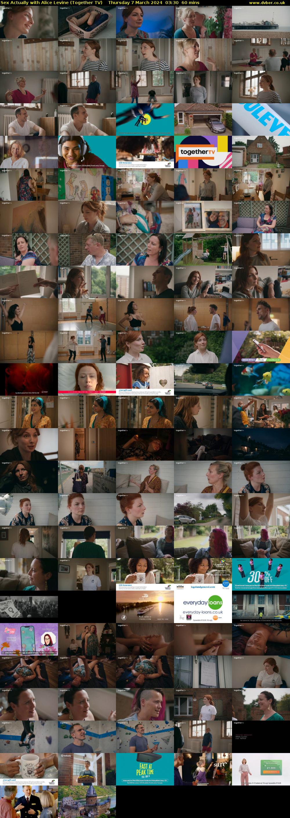 Sex Actually with Alice Levine (Together TV) Thursday 7 March 2024 03:30 - 04:30