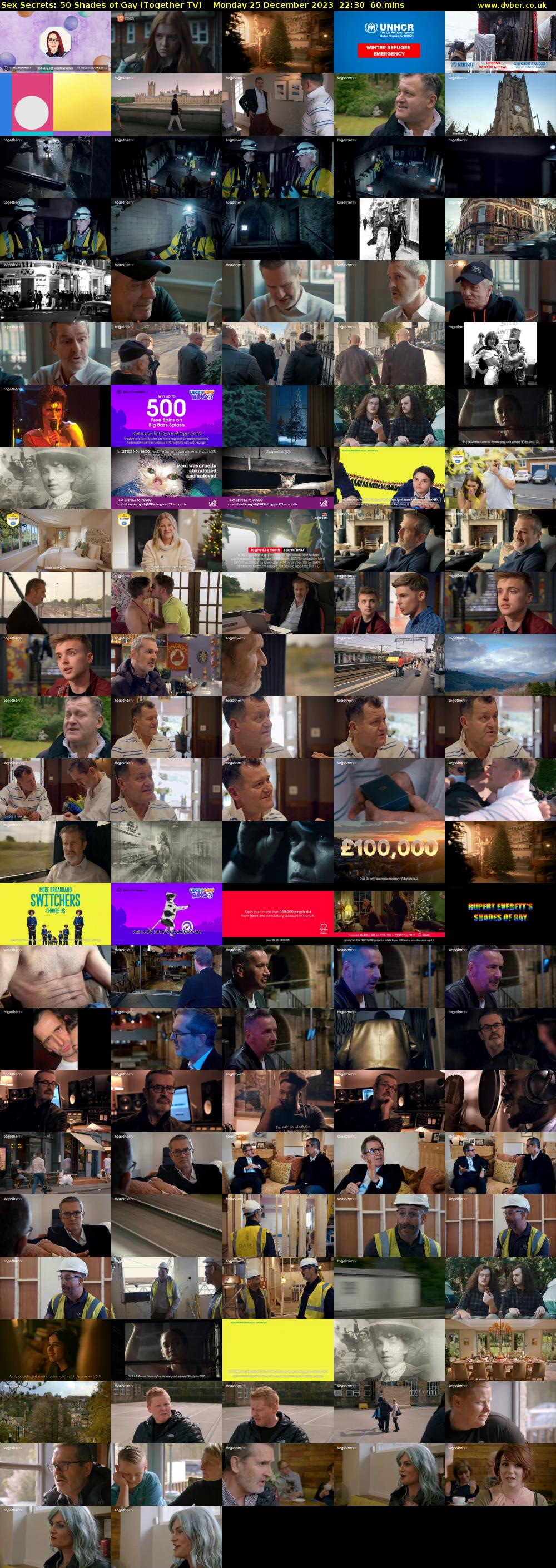 Sex Secrets: 50 Shades of Gay (Together TV) Monday 25 December 2023 22:30 - 23:30